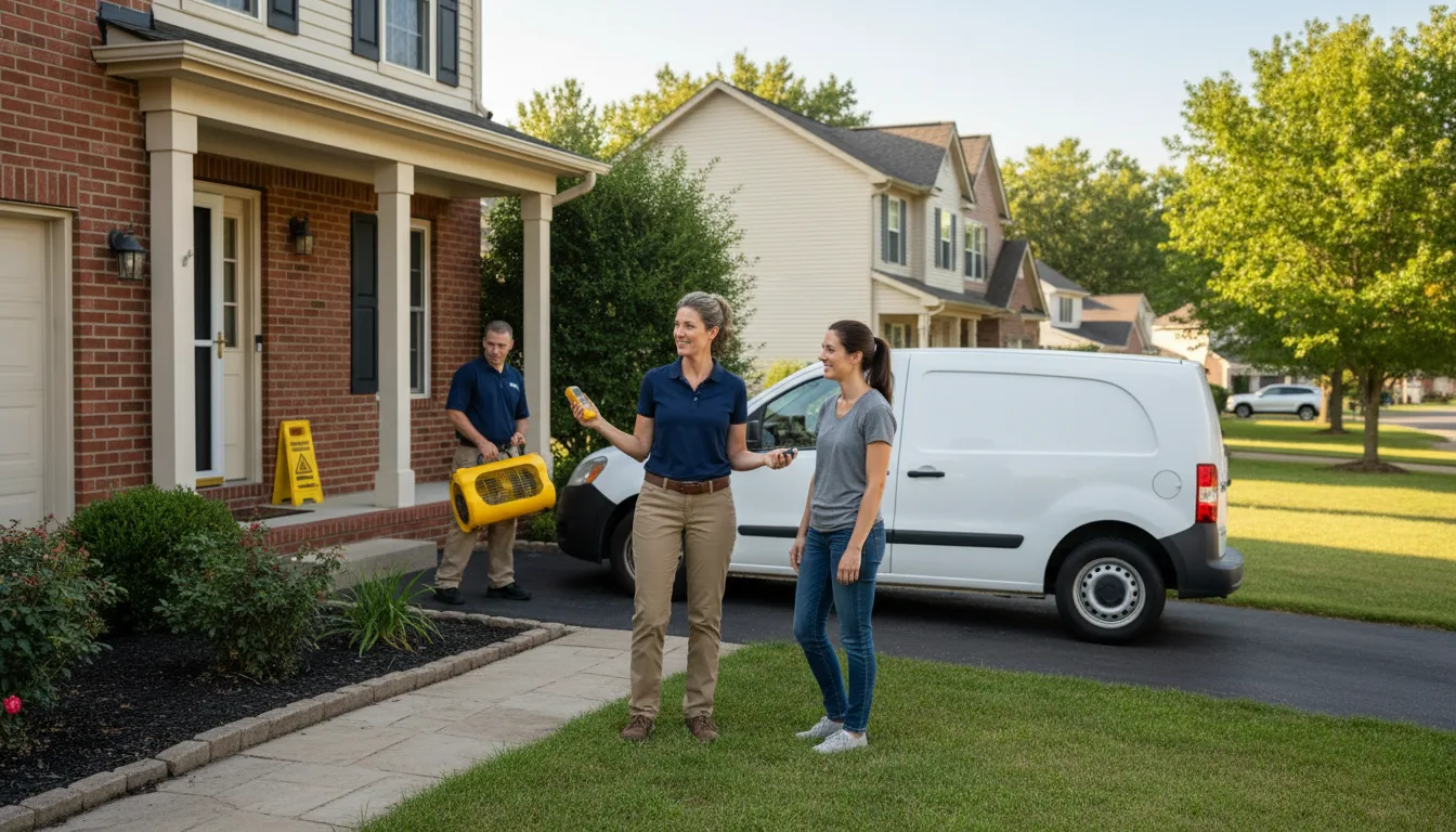 Water restoration image for Flood Water Cleanup, Removal And Restoration Services in Chelsea, MI